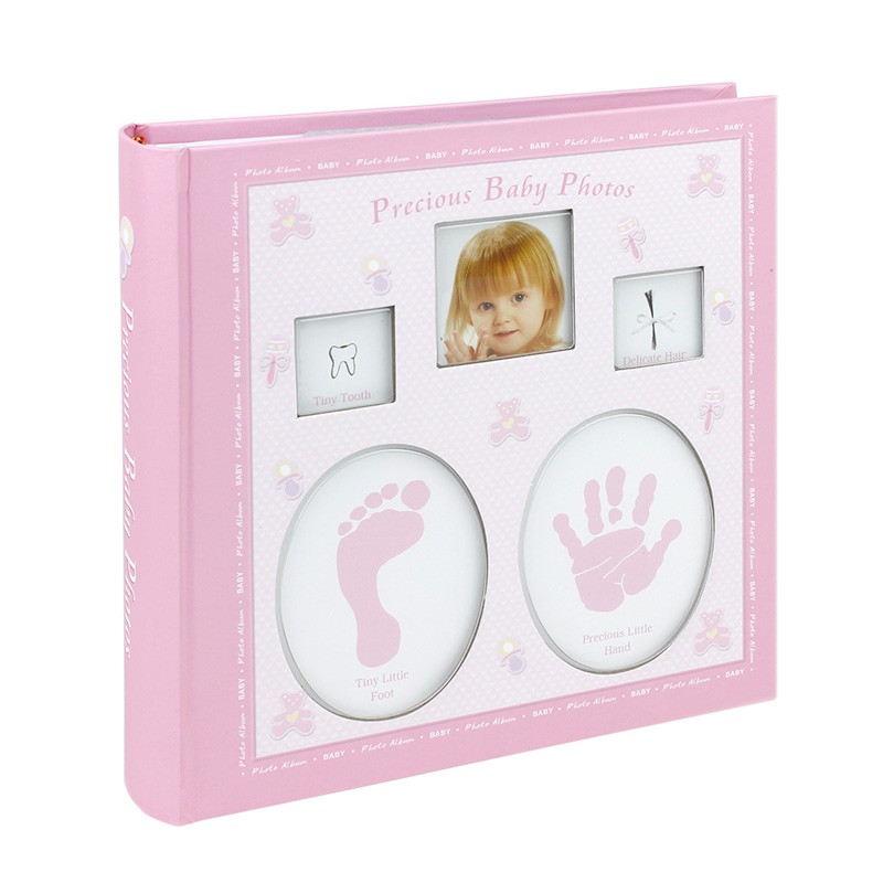 Album foto Baby personalizabil, amprente, 200 poze, 10x15, cutie, RESIGILAT - 3 | YEO