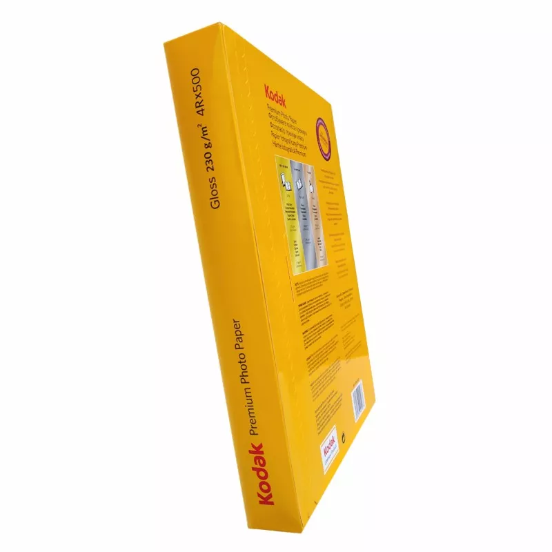 Pachet 500 coli hartie foto Kodak Premium Glossy, 10x15 cm, 230 g - 3 | YEO