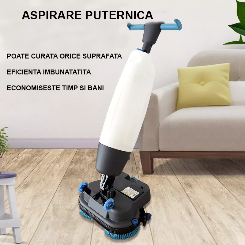 Aparat profesional scrubber pentru curatat podea, portabil cu acumulator - 2 | YEO