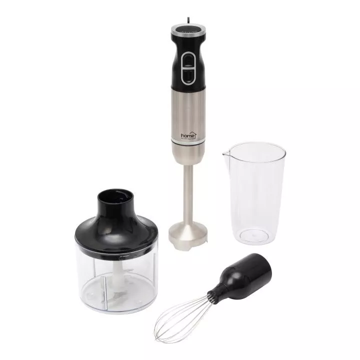 Set mixer 4 in 1, blender vertical, tel, tocator cu bol 500 ml, pahar masurare 650 ml, cutite otel inoxidabil - 2 | YEO