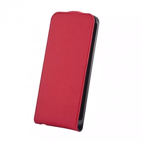 Flip Premium Sony Xperia J Negru Rosu