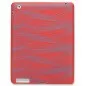 Husa tableta Manhattan iPad Slip-Fit Design Gravat Laser Rosu Albastru