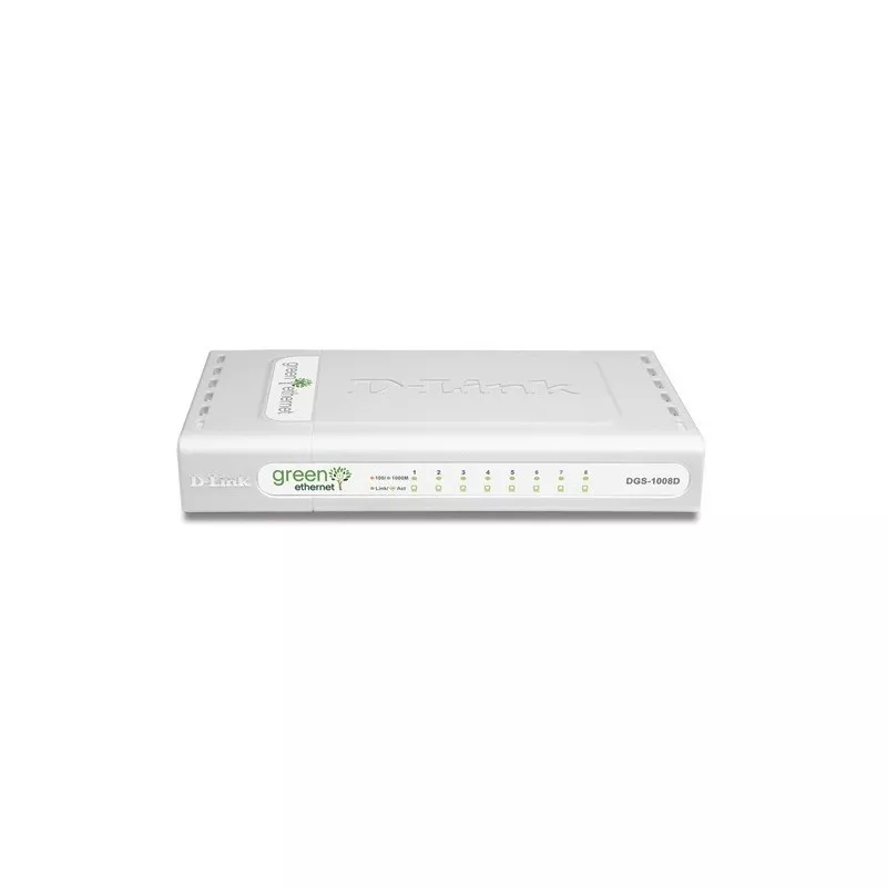 8-port 10/100/1000 Gigabit Desktop Switch