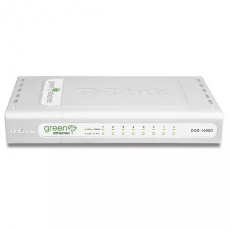 8-port 10/100/1000 Gigabit Desktop Switch