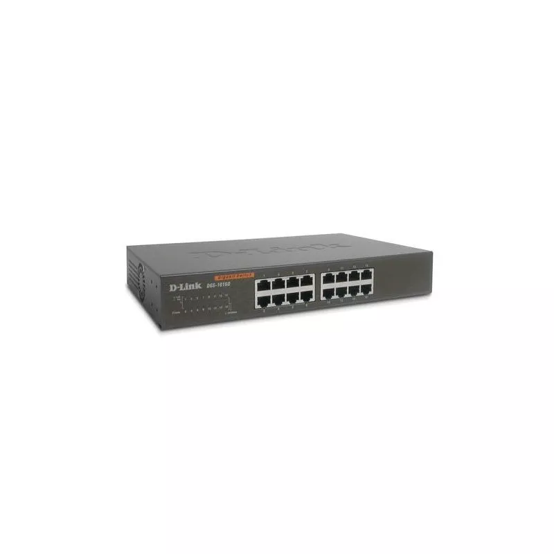 Switch D-Link 16 Porturi Gigabit Desktop 10/100/1000