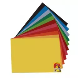 Carton color 50x65cm 240g Daco 12 culori