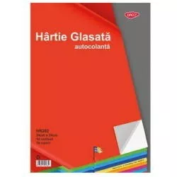 Hartie glasata lucioasa, 24x34 cm, 20 seturi