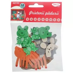 Figurine creative animalele padurii, 6 seturi