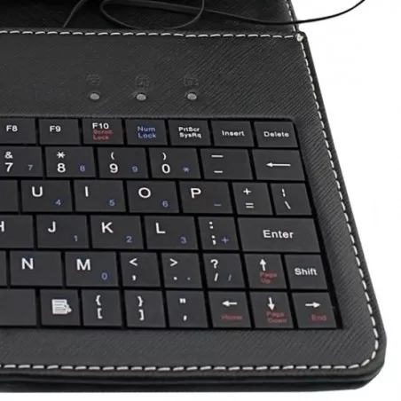 Husa cu tastatura pentru tablete cu micro usb 7 inch