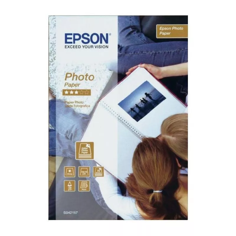 Top 70 coli - Hartie FOTO Glossy Epson 190g  10x15 cm