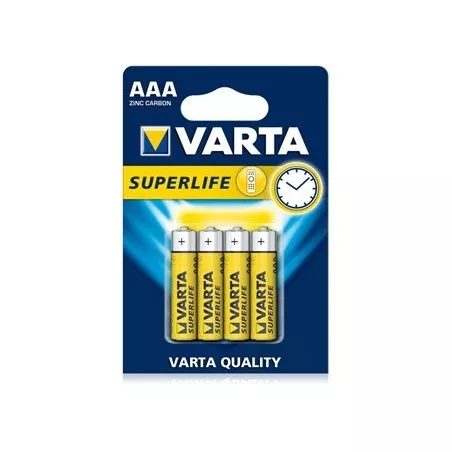 Set 4 baterii Varta zinc carbon