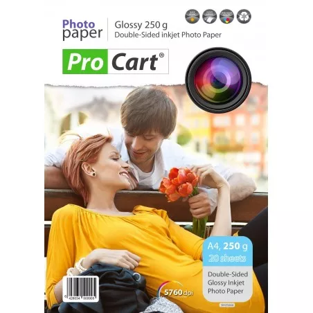 Hartie FOTO Dual Side Glossy 250g A4