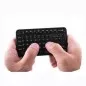 Mini tastatura Rii 518 iluminata, cu bluetooth, pentru smart TV, PC si dispozitive mobile