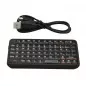 Mini tastatura Rii 518 iluminata, cu bluetooth, pentru smart TV, PC si dispozitive mobile