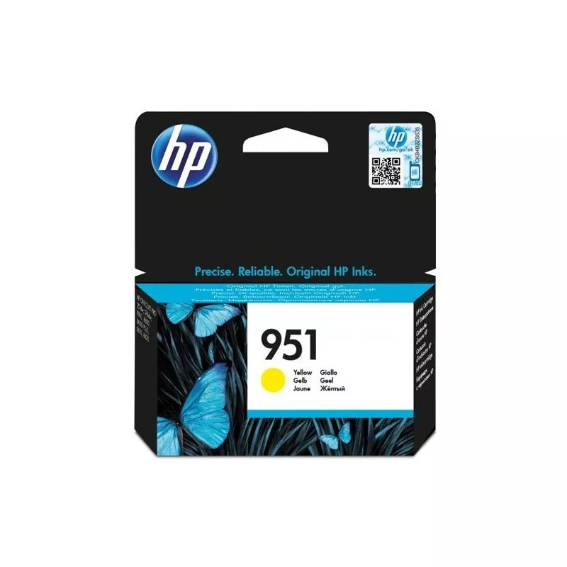 Cartus original HP 951 Yellow CN052AE pentru imprimante HP