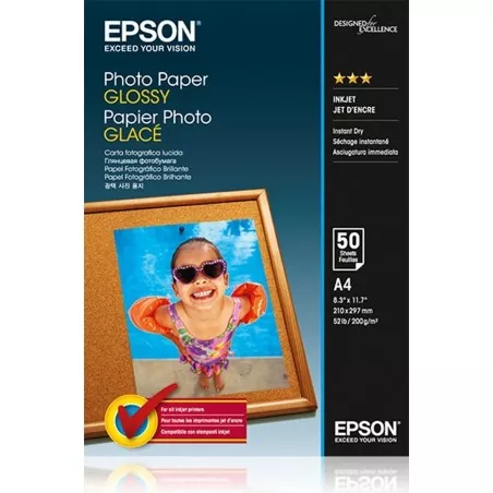 Hartie foto Epson Glossy A4 200g/mp