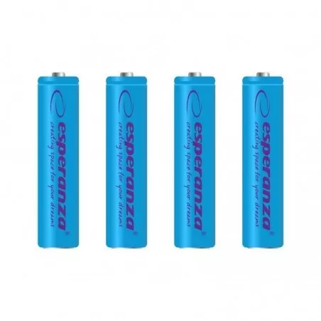 Set 4 acumulatori reincarcabili Esperanza 1000mAh, AAA / R3