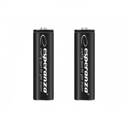 Set 2 acumulatori reincarcabili Esperanza 2600mAh, AA / R6