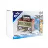 Radio portabil retro, bluetooth, 6W, MP3, USB, SD, 3 benzi AM FM SW, Sal