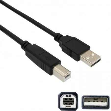 Cablu USB 2.0 A-B lungime 5 M, pentru imprimante