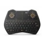 Mini tastatura wireless, iluminata, cu functie de AirMouse, Riitek i28