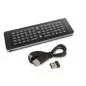 Tastatura mini Rii i13 All in One wirelesss, Air Mouse 8 canale IR, audio call