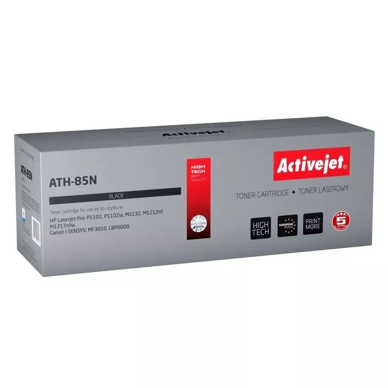 Cartus toner compatibil CRG-725 pentru Canon, Black, Premium Activejet, Garantie 5 ani