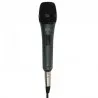 Microfon de mana, metalic, Jack 6.3 mm XLR, SAL M 8