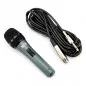 Microfon de mana, metalic, Jack 6.3 mm XLR, Sal