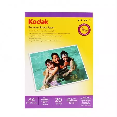 Hartie FOTO 200g Kodak A4 High Glossy 20 coli