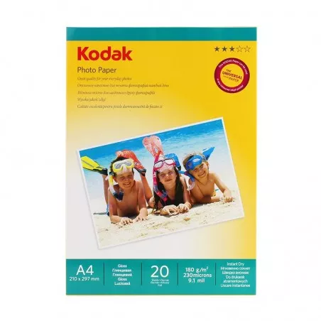 Hartie FOTO Kodak A4 180g High Glossy 20 coli