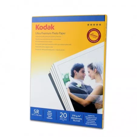 Hartie foto Kodak 5R 13x18 Ultra Premium Satin 270g