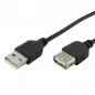 Cablu extensie USB 2.0, lungime 3 metri, negru