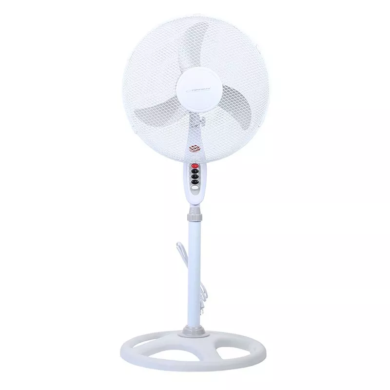 Ventilator cu picior, 3 viteze, oscilatie 90°, inaltime reglabila, Esperanza