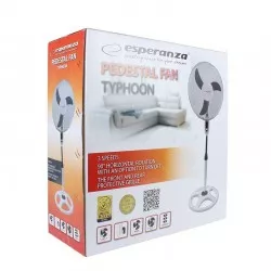 Ventilator cu picior, inaltime reglabila, Esperanza Typhoon