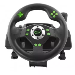 Volan si pedale racing games PC, PS3, vibratii, 12 butoane, Esperanza Drift