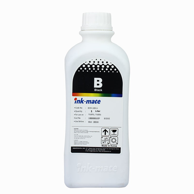 Cerneala refill Black (Negru) pigment pentru HP364 Cantitate : 1000 ml