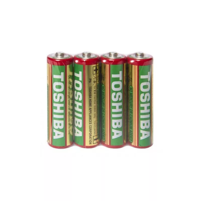 Set 4 baterii 1.5V AA R6, Toshiba