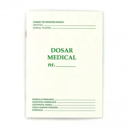 Dosar medical A5