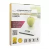 Cantar de bucatarie digital, Lemon, sticla, max 5 kg, Esperanza, alb