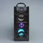 Radio FM Bluetooth, USB, slot SD, MP3 player, LED multicolor, telecomanda