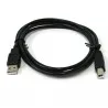 Cablu imprimanta USB 2.0 Hi-Speed A-B, 28AWG 24AWG, lungime 1.8 m