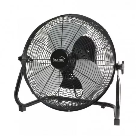 Ventilator de podea, 50W, functie oscilatie, 3 viteze, palete metalice, Home