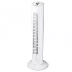 Ventilator tip stalp, 40W, 80 cm, 3 viteze, comutator rotativ, alb