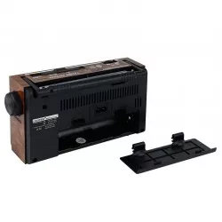 Radio portabil vintage, 3W, 7 benzi FM/MW/SW1-5, Leotec