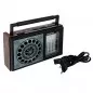 Radio portabil vintage, 3W 8 ohm, 7 benzi FM/MW/SW1-5, Leotec