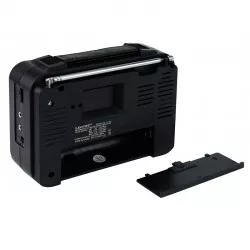 Radio portabil 4 benzi FM/MW/SW1-2, difuzor 5W, jack 3.5 mm, LEOTEC 