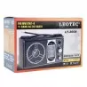 Radio retro, 11 benzi frecventa, Jack 3.5 mm, LED, control volum, Leotec