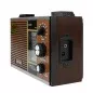 Radio retro, 11 benzi frecventa, Jack 3.5 mm, LED, control volum, Leotec