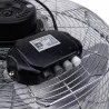 Ventilator metalic de podea 110W, oscilatie verticala 270 grade, 3 viteze